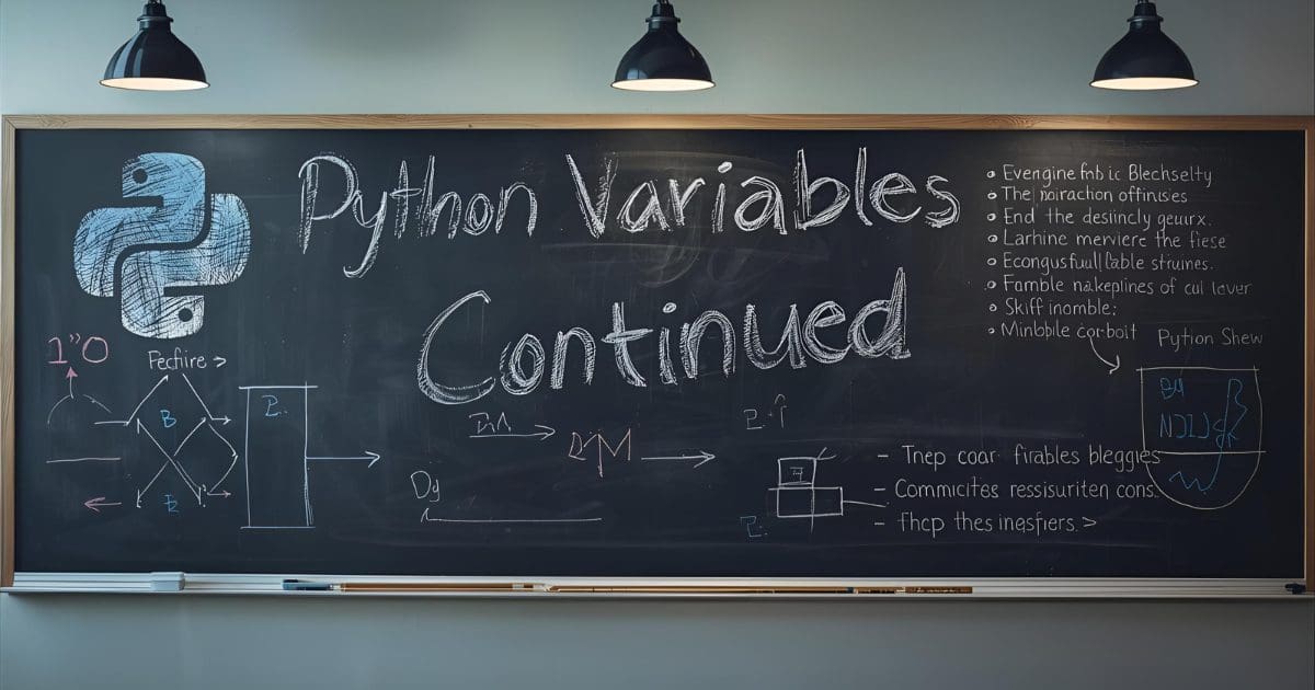 Python Variables Continued